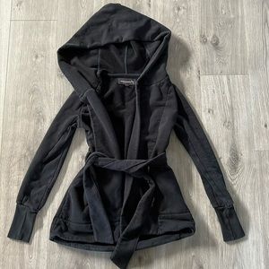 Aritzia Community organic cotton wrap sweater